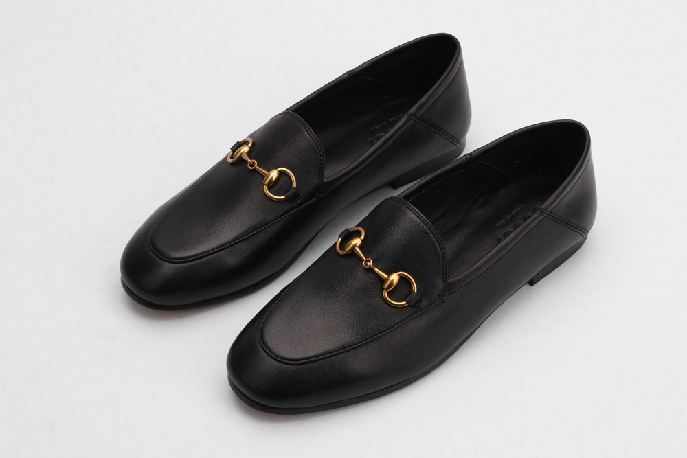 Leather Horsebit loafer